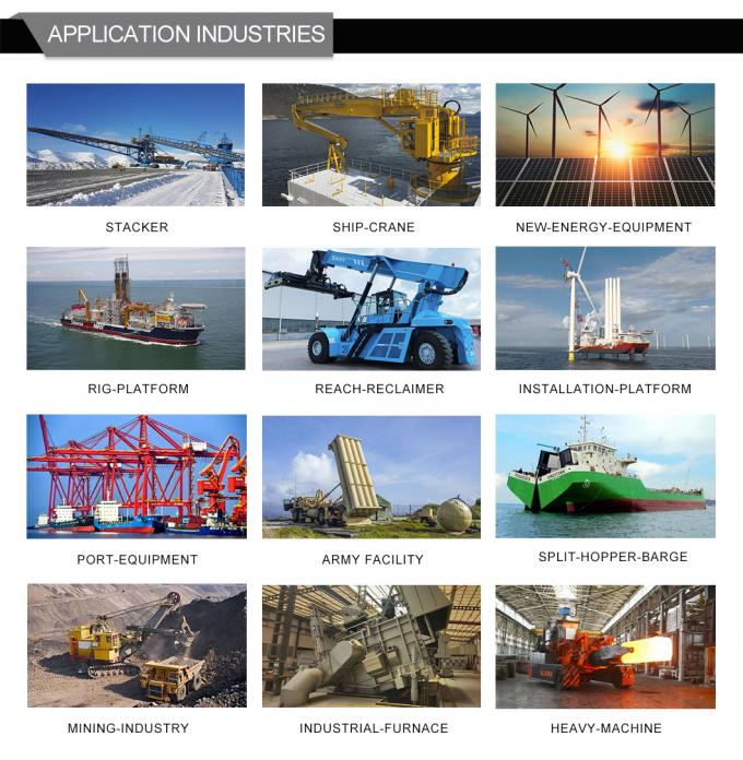 ISO9001 Niestandardowe cylindry hydrauliczne Cylinder wewnętrzny sterowany dla systemu odlewania aluminium 5