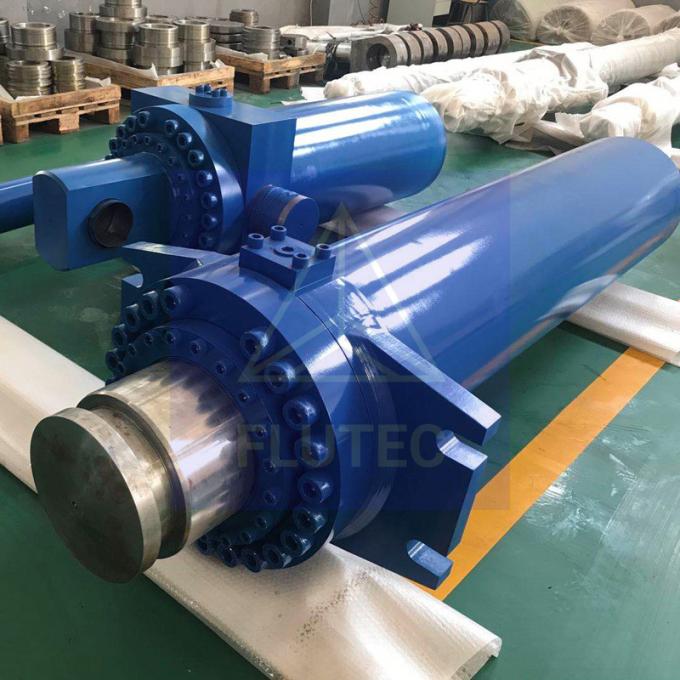 Ciężkie cylindry hydrauliczne na zamówienie 100% badania ciśnienia do cięcia złomu metalu 3