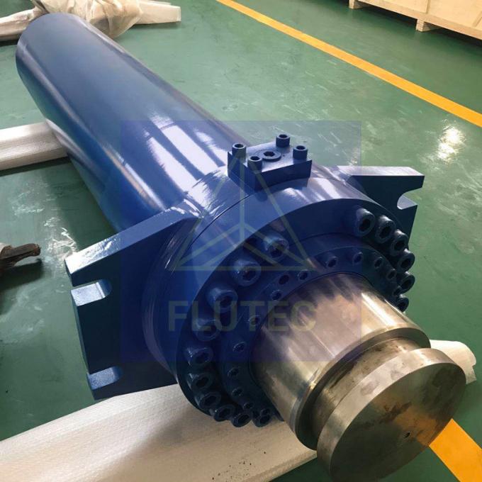 Ciężkie cylindry hydrauliczne na zamówienie 100% badania ciśnienia do cięcia złomu metalu 2