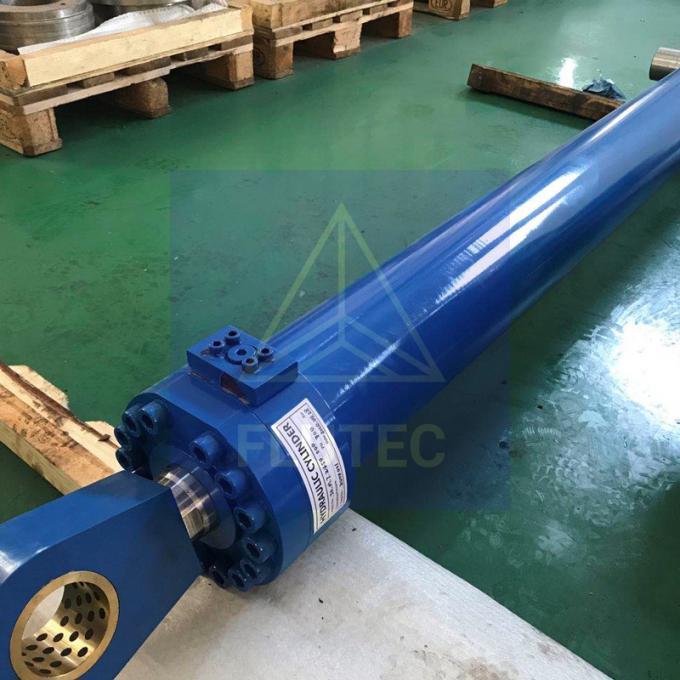 Ciężkie cylindry hydrauliczne na zamówienie 100% badania ciśnienia do cięcia złomu metalu 4