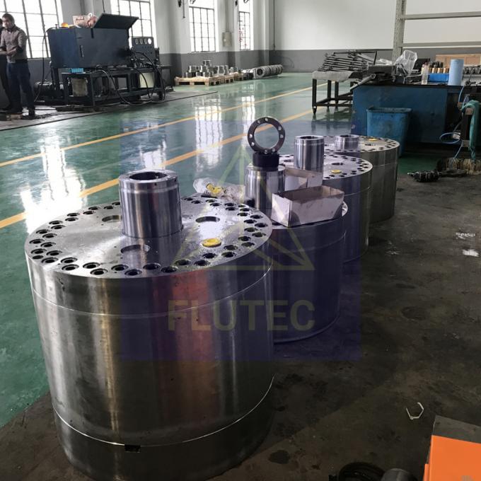 Cylinder hydrauliczny z tłokami do prasowania do przemysłu mostkowego 2
