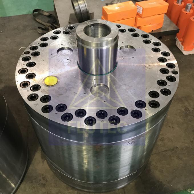 Cylinder hydrauliczny z tłokami do prasowania do przemysłu mostkowego 1