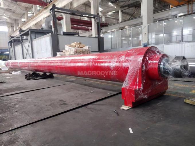 Wysokiej dokładności cylindry hydrauliczne 40MPa dla cementowni 0