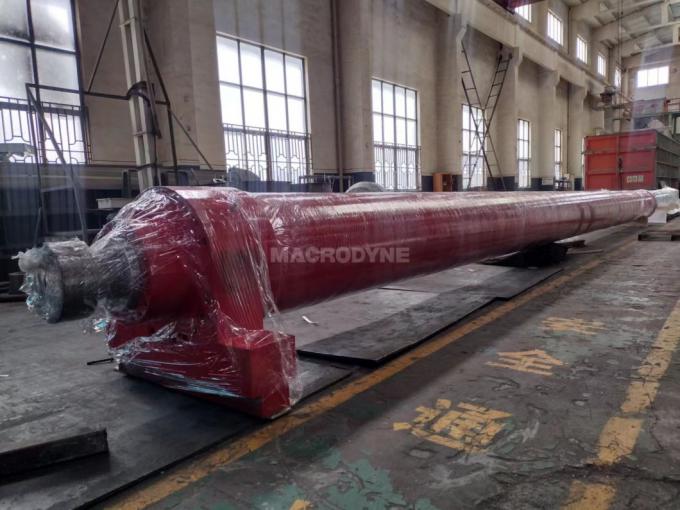 Wysokiej dokładności cylindry hydrauliczne 40MPa dla cementowni 1