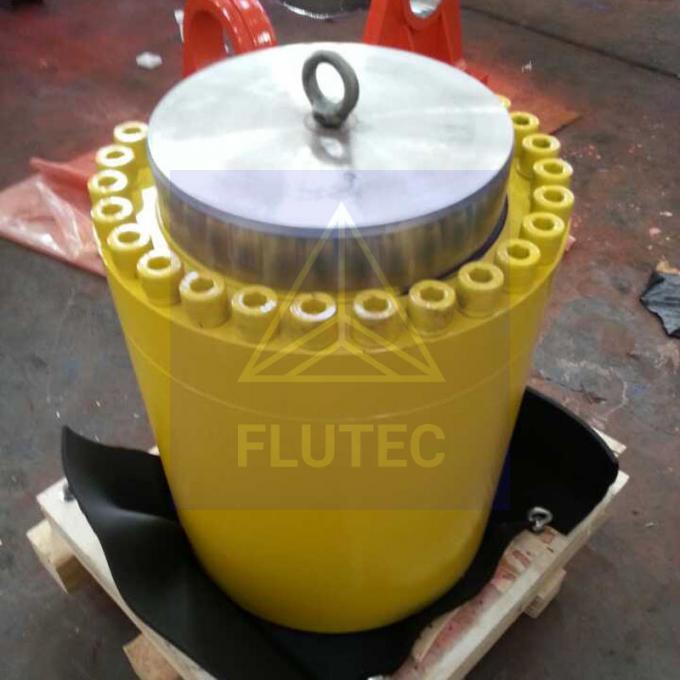 250t Hydraulic Jack Cylinder Materiał ze stali stopowej wysokiego ciśnienia 1