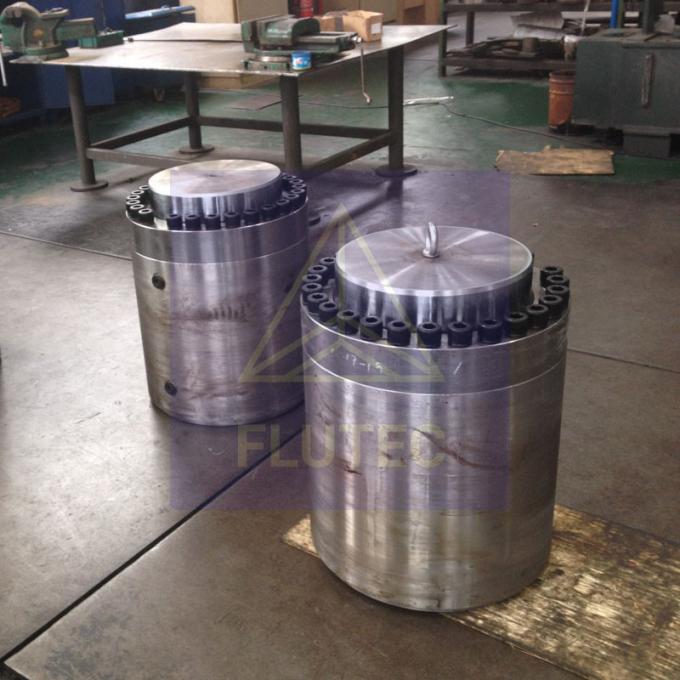 250t Hydraulic Jack Cylinder Materiał ze stali stopowej wysokiego ciśnienia 4