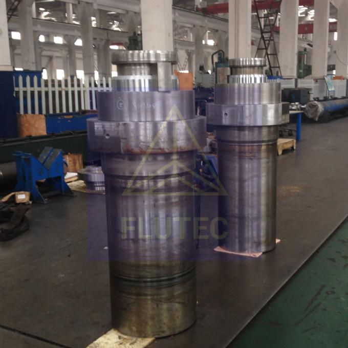 300tony Cylindry hydrauliczne na zamówienie dla maszyny prasowej Materiał ze stali stopowej 0