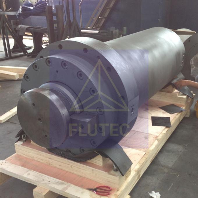 300tony Cylindry hydrauliczne na zamówienie dla maszyny prasowej Materiał ze stali stopowej 1