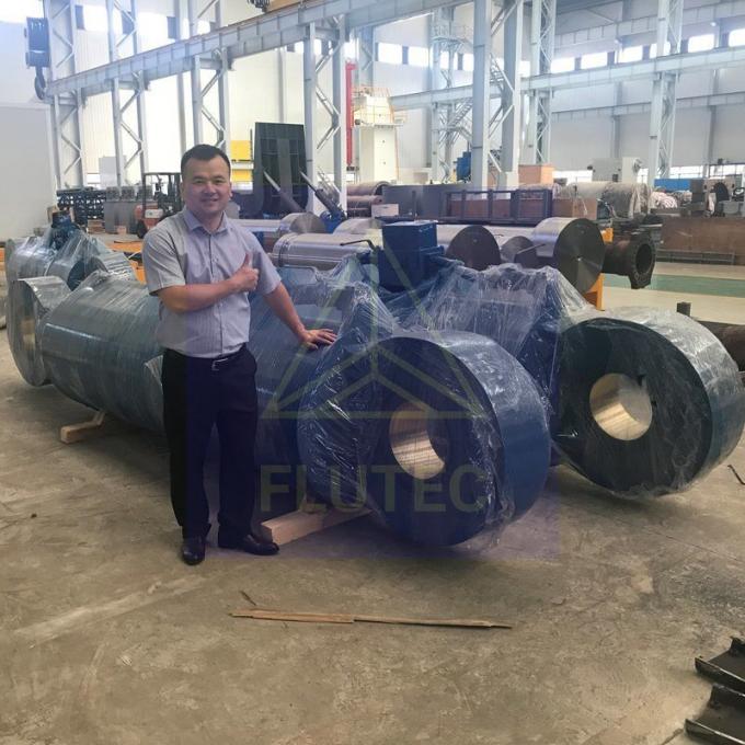 Węglowa stal na zamówienie Cylinder hydrauliczny podwójnie działający do winchu kablowego 1