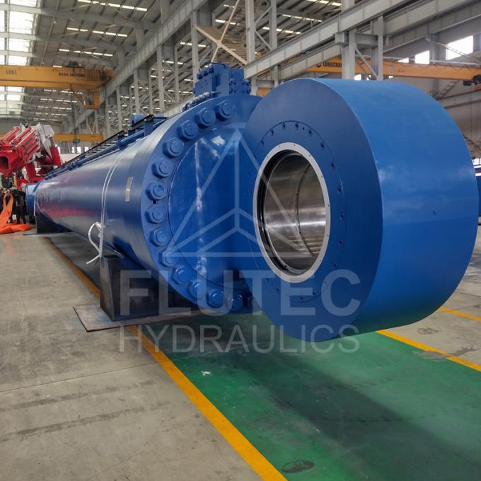 Dwukrotnie działający cylinder hydrauliczny do prasowania morski dla systemu podciągania na morzu 2