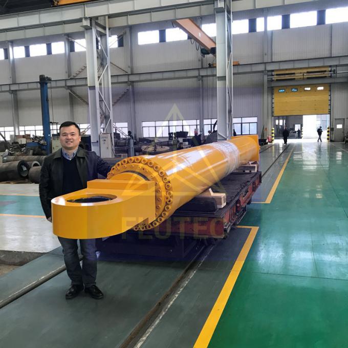 Materiał żuraw statkowy cylinder hydrauliczny materiał ze stali węglowej rodzaj tłoka 2