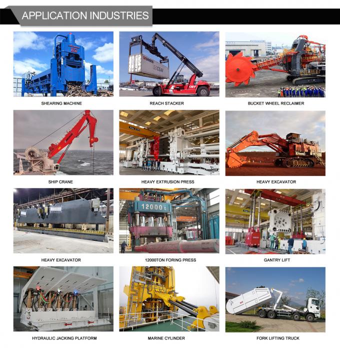 Ciężko działający hydrauliczny marine cylinder press dla platformy offshore 7