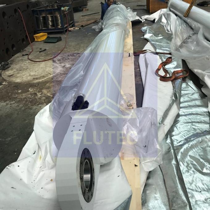 Na morzu hydrauliczny cylinder prasowy podwójnie działający dla barki wojennej 1