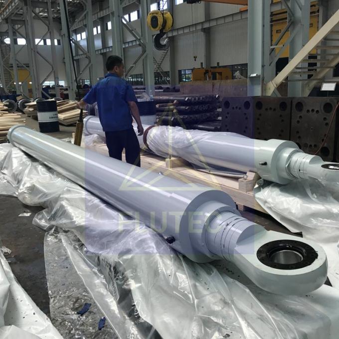 Na morzu hydrauliczny cylinder prasowy podwójnie działający dla barki wojennej 0