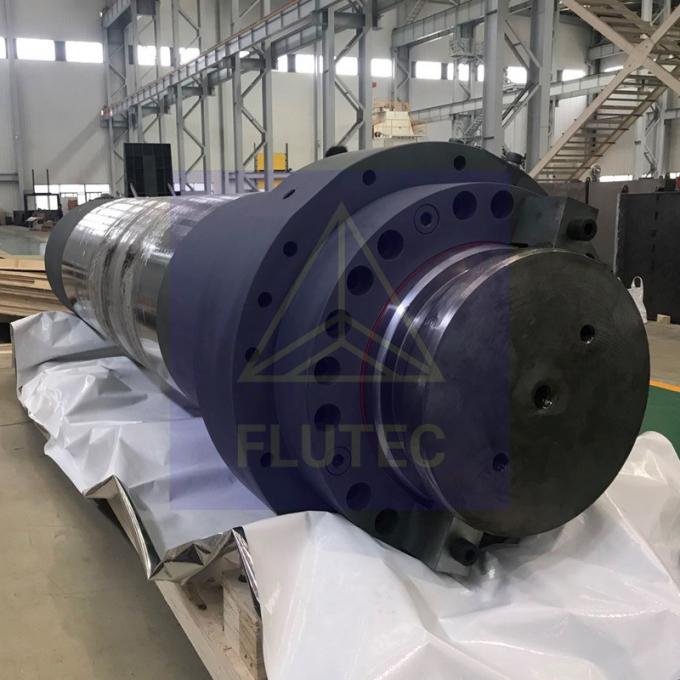 Duża średnica podwójnie działający cylinder hydrauliczny do prasy ISO9001 zatwierdzony 0
