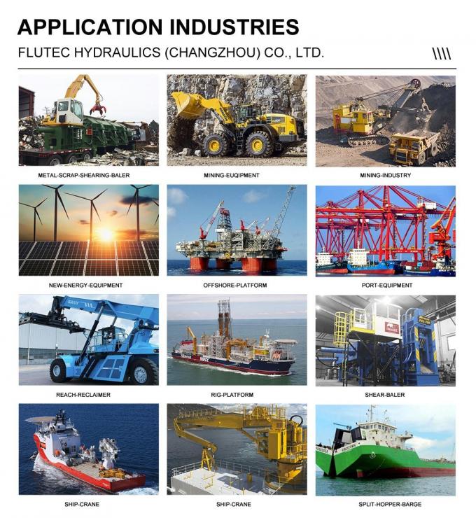 Wykonane przez krawiec silnik hydrauliczny o dużej wierzchołku 8000 ton silnik testowy 3