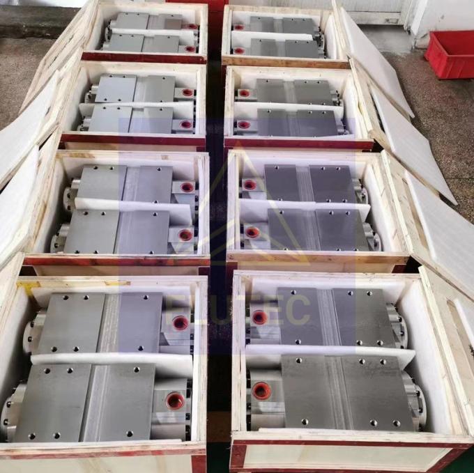 Złożona stal cylinder hydrauliczny przemysłowy do 350 ton hamulca hydraulicznego 2