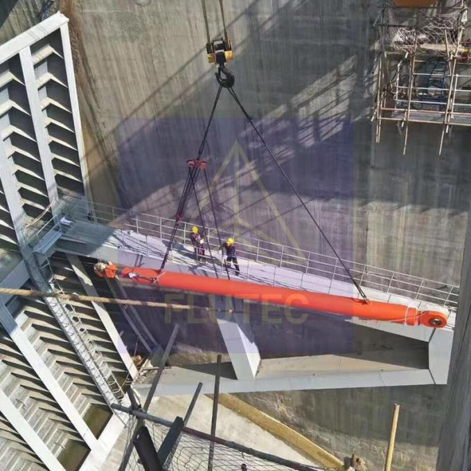 Elektrownia wodna brama tamy hydrauliczny cylinder materiał ze stali węglowej 5