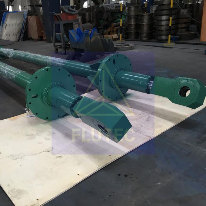 Zestaw stali stopowej, cylinder sterowania bramą wejściową, podwójnie działający dla prasy hydraulicznej 1