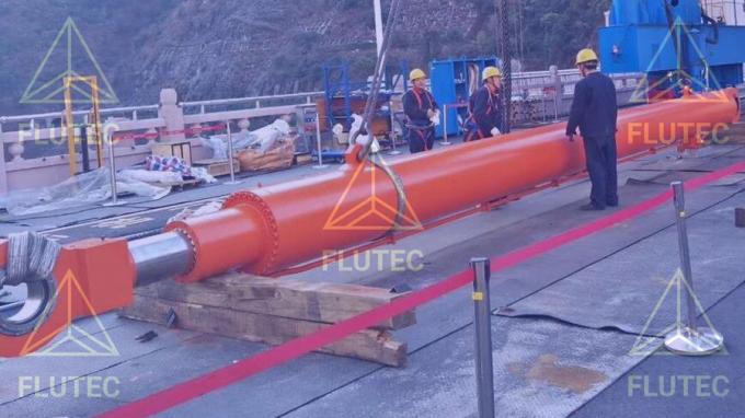 Głowa Bolted Mill typ Cylinder hydrauliczny dla bramy zapory / bramy rozlewu 1
