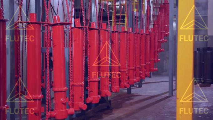 Węglowy cylinder hydrauliczny z stali teleskopicznej do ciężarówki 0