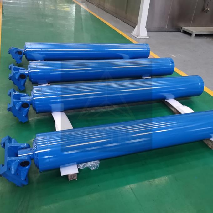 4 stopniowy teleskopiczny cylinder hydrauliczny podwójnie działający dla bramki hydraulicznej 0