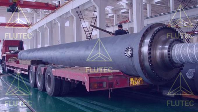 Długotrwały cylinder hydrauliczny teleskopiczny na zamówienie dla platformy wiercenia morskiego 1
