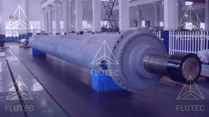 Długotrwały cylinder hydrauliczny teleskopiczny na zamówienie dla platformy wiercenia morskiego 0