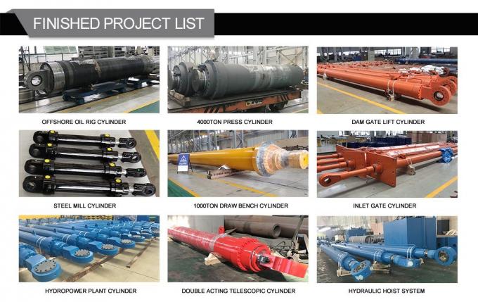 Polerowanie hydrauliczne cylinder Tube Steel Forged Cylinder Body 3