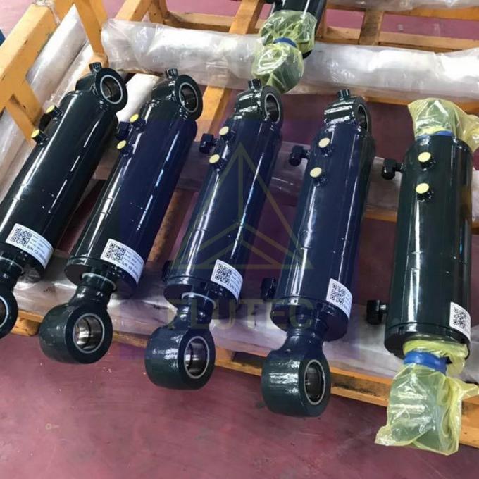 Sprzęt mobilny Cylinder hydrauliczny ze stali węglowej Dwukrotnie działający tłok 2