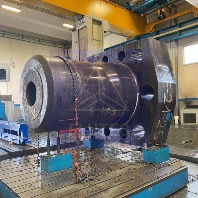 Dwukrotnie działający cylinder hydrauliczny tłokowy dla maszyny wytłaczającej o pojemności 5000 ton 0