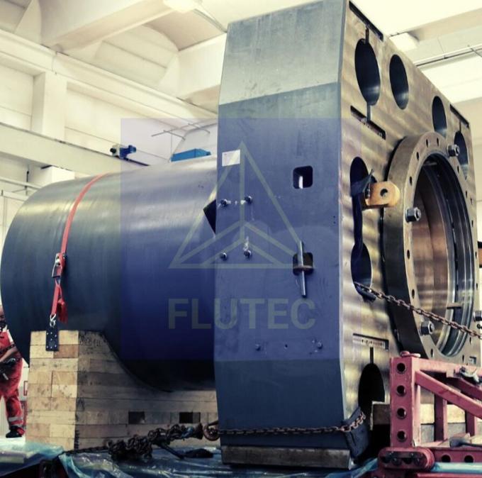 Dwukrotnie działający cylinder hydrauliczny tłokowy dla maszyny wytłaczającej o pojemności 5000 ton 1