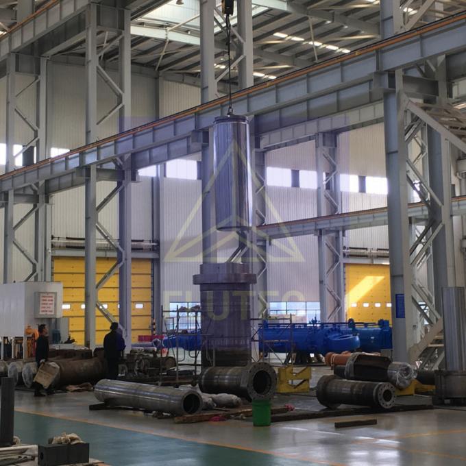 Badanie ciśnienia w 100% 600 ton Hydraulic Press Cylinder Tube 5
