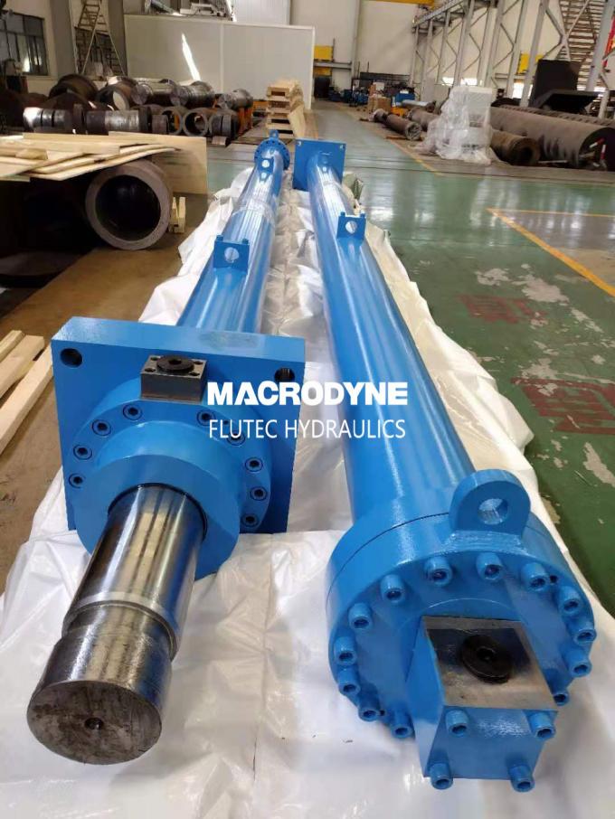 Przesun przemysłowy cylinder hydrauliczny dla balerów hydraulicznych Certyfikat SGS 0