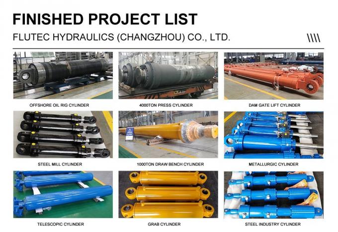 Wyrób na zamówienie Wewnętrznie sterowany cylinder hydrauliczny do odlewania aluminium 3