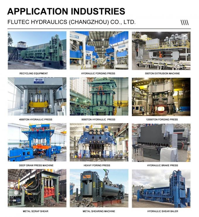 Wyrób na zamówienie Wewnętrznie sterowany cylinder hydrauliczny do odlewania aluminium 7