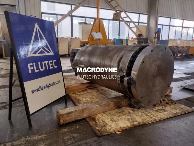Prasowy cylinder oleju hydraulicznego podwójnie działający dla fabryki hutniczej 2