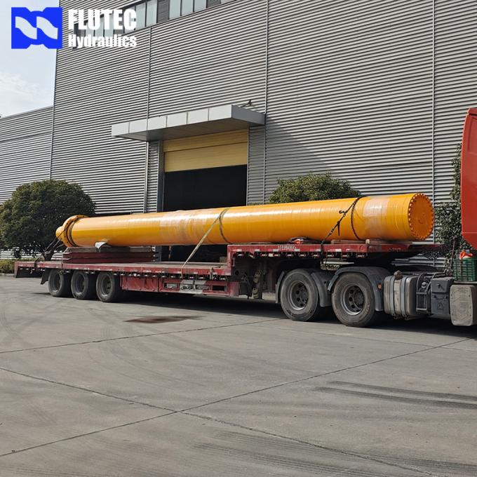 Bore760xRod380xStroke12000 Cylinder hydrauliczny dla hydraulicznej linii produkcyjnej na zimno 0