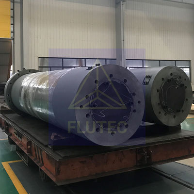 Duża średnica podwójnie działający cylinder hydrauliczny do prasy ISO9001 zatwierdzony