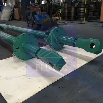 Zestaw stali stopowej, cylinder sterowania bramą wejściową, podwójnie działający dla prasy hydraulicznej