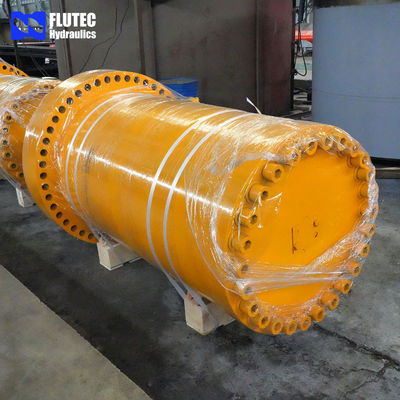 650*250*80 Cylindry prasowe hydrauliczne podwójnie działające dla stabilnego ciśnienia