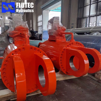 Zamówiony cylinder hydrauliczny z podnośnikiem do fabryki stali